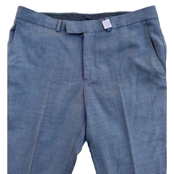 Kenneth Cole Men's Charcoal Gray Dress pants size 34x30 - Picture 3 of 11